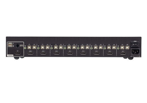 Aten CS1188DP4C-AT-G Switch KVM de Seguridad Avanzada DisplayPort USB de 8 Puertos con CAC (PSD PP v4.0)