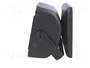 PER.PIC. Carcasa de altavoz de plástico, negro, 87mm