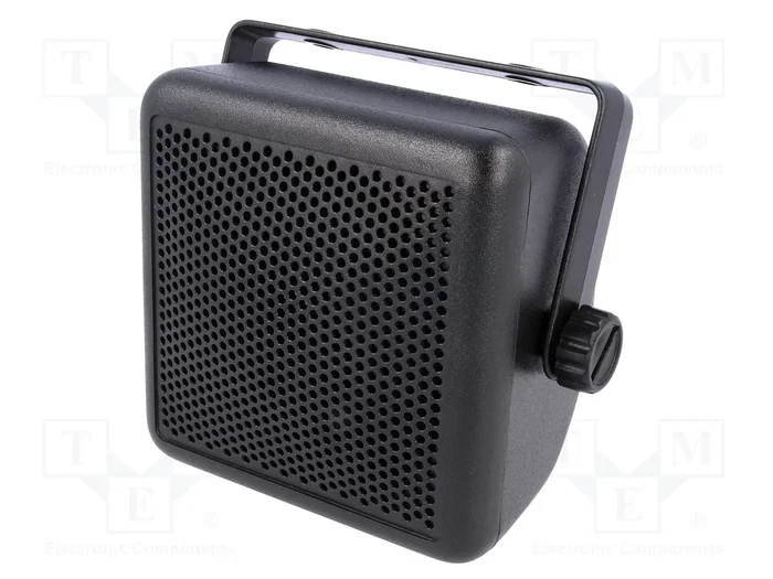 PER.PIC. Carcasa de altavoz de plástico, negro, 87mm PER.PIC. Carcasa de altavoz de plástico, negro, 87mm