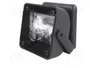 PER.PIC. Carcasa de altavoz de plástico, negro, 87mm
