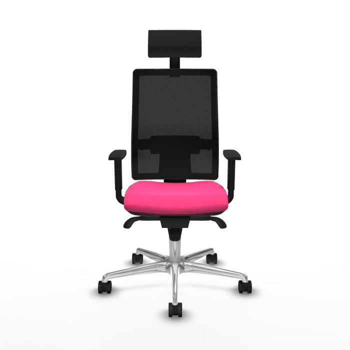 PIQUERAS Y CRESPO Silla de oficina Horna Rosa con mecanismo Sincro PIQUERAS Y CRESPO Silla de oficina Horna Rosa con mecanismo Sincro