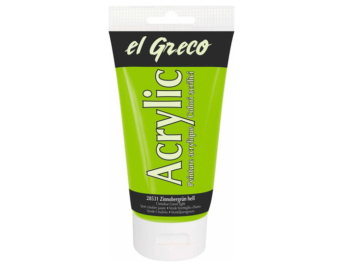 Kreul Pintura acrílica el Greco Verde Vermilion Green light 150ml Kreul Pintura acrílica el Greco Verde Vermilion Green light 150ml
