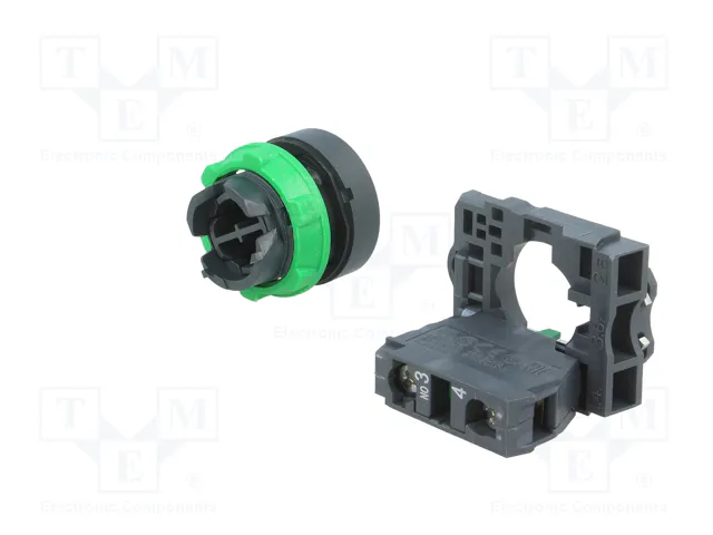 SCHNEIDER ELECTRIC Interruptor de presión Harmony XB5 22mm Blanco NA
