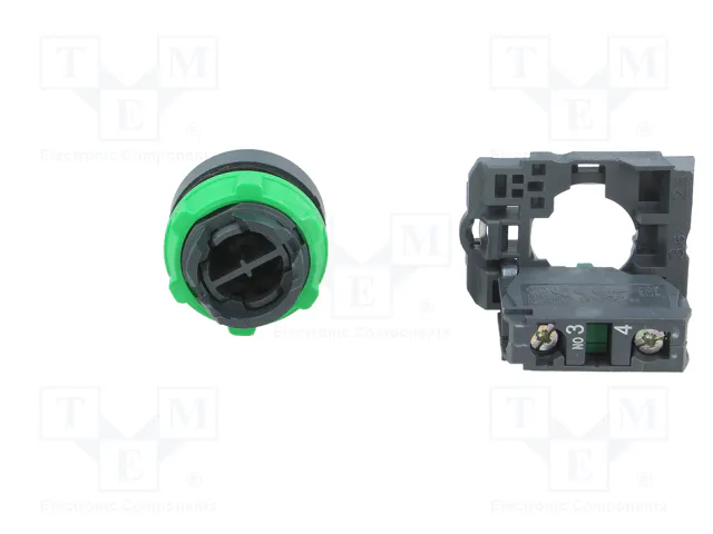 SCHNEIDER ELECTRIC Interruptor de presión Harmony XB5 22mm Blanco NA