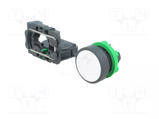 SCHNEIDER ELECTRIC Interruptor de presión Harmony XB5 22mm Blanco NA
