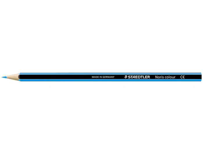 Staedtler Noris Colour Wopex Lápices de Colores Ecológicos, Azul Claro, Set de 12 Staedtler Noris Colour Wopex Lápices de Colores Ecológicos, Azul Claro, Set de 12