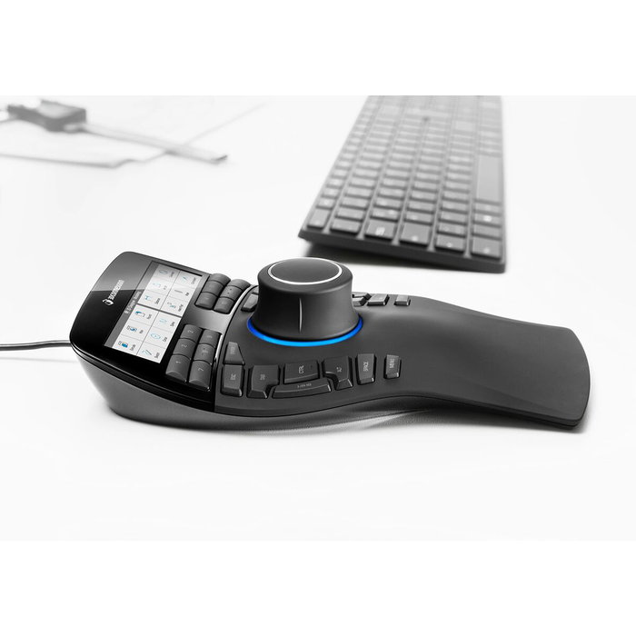 3Dconnexion SpaceMouse Enterprise, Factor de forma Izquierda, Negro 3Dconnexion SpaceMouse Enterprise, Factor de forma Izquierda, Negro
