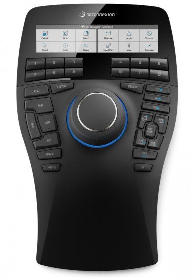 3Dconnexion SpaceMouse Enterprise, Factor de forma Izquierda, Negro 3Dconnexion SpaceMouse Enterprise, Factor de forma Izquierda, Negro