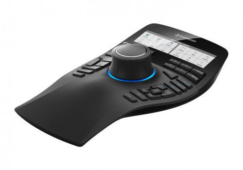 3Dconnexion SpaceMouse Enterprise 3DX-700056 Ratón USB Izquierda Negro