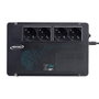 Infosec Zen Live 500 UPS Interactivo de Línea 500 VA, 4 Salidas FR / Schuko para Protección de Energía y Regulación de Voltaje