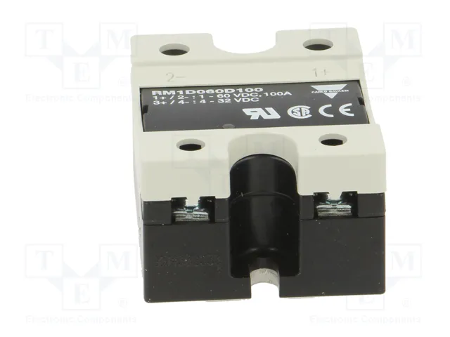 CARLO GAVAZZI RM1D060D100 Relé de Estado Sólido 100A 1-60VDC CARLO GAVAZZI RM1D060D100 Relé de Estado Sólido 100A 1-60VDC