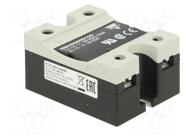 CARLO GAVAZZI RM1D060D100 Relé de Estado Sólido 100A 1-60VDC CARLO GAVAZZI RM1D060D100 Relé de Estado Sólido 100A 1-60VDC