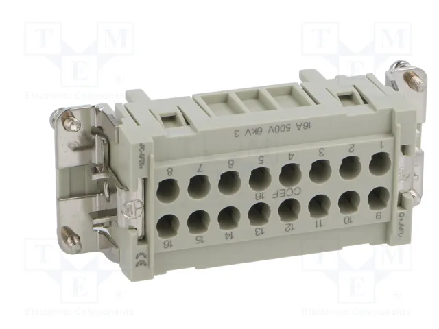 ILME CCEF16 Conector HDC Hembra de 16 Pines ILME CCEF16 Conector HDC Hembra de 16 Pines