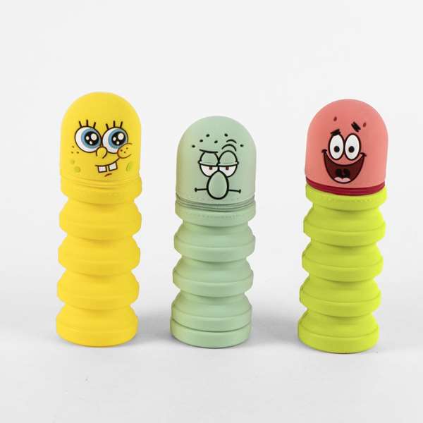 Cerdá Estuche Portatodo Silicona Bob Esponja Blanco Cerdá Estuche Portatodo Silicona Bob Esponja Blanco