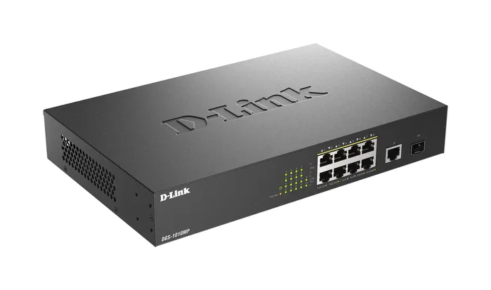 D-Link DGS-1010MP/E Switch Gigabit PoE+ de 10 Puertos