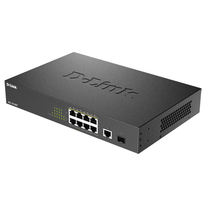 D-Link DGS-1010MP/E Switch Gigabit 10 Puertos PoE+ con SFP