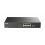 D-Link DGS-1010MP/E Switch Gigabit 10 Puertos PoE+ con SFP