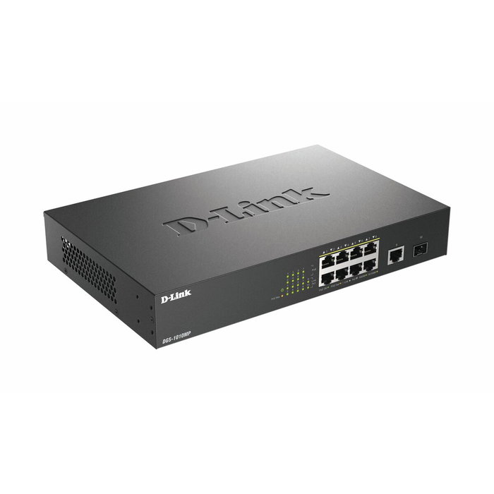 D-Link DGS-1010MP/E Switch Gigabit 10 Puertos PoE+ con SFP