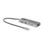 StarTech.com Hub USB-C de 3 Puertos con Red Ethernet 2,5Gbps y Power Delivery 100W - USB 3.2 10Gbps - Gris