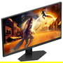 AOC 27G4HRE Monitor Gaming 27 Pulgadas (68,6 cm) Full HD Fast IPS 200Hz 1ms GTG, NVIDIA G-SYNC, HDR10, 2xHDMI 2.0, DisplayPort 1.4, Altavoces, Negro/Rojo