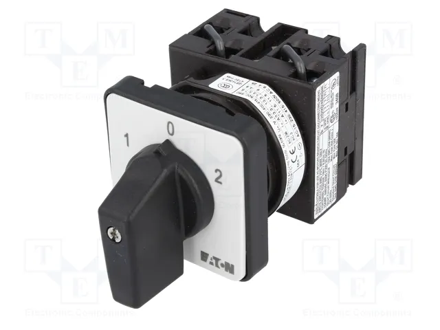 EATON ELECTRIC Interruptor Reversible 20A 1-0-2