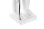 DKD Home Decor Figura de Guerrero Blanco y Dorado en Resina de 44 cm