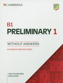 CAMBRIDGE, B1 PRELIMINARY FOR REVISED 1 ST-KEY
