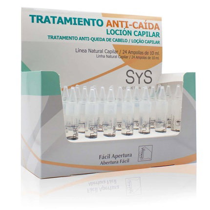 Laboratorio SYS Expositor de 24 Ampollas Anticaída de 10 ml