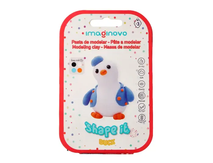 Imaginovo Set de Pasta para Modelar Colores Surtidos con Instrucciones Pingüino Imaginovo Set de Pasta para Modelar Colores Surtidos con Instrucciones Pingüino