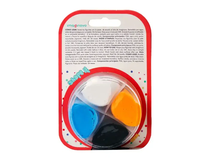 Imaginovo Set de Pasta para Modelar Colores Surtidos con Instrucciones Pingüino Imaginovo Set de Pasta para Modelar Colores Surtidos con Instrucciones Pingüino