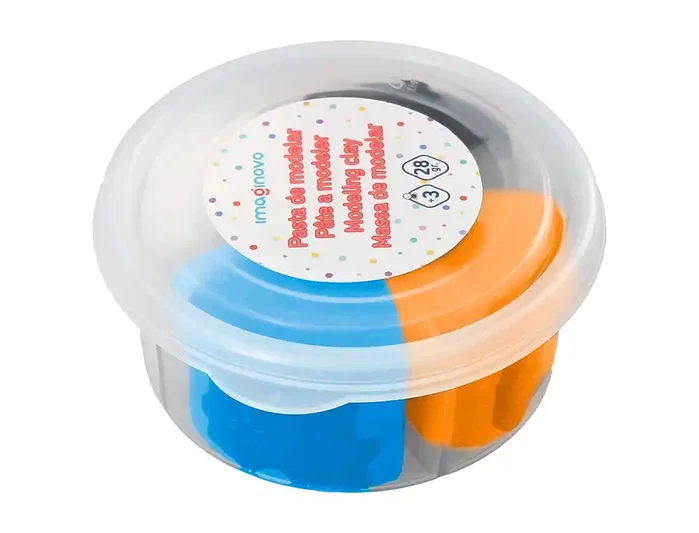 Imaginovo Set de Pasta para Modelar Colores Surtidos con Instrucciones Pingüino Imaginovo Set de Pasta para Modelar Colores Surtidos con Instrucciones Pingüino