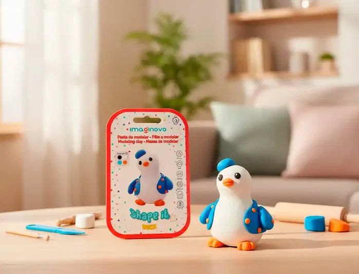 Imaginovo Set de Pasta para Modelar Colores Surtidos con Instrucciones Pingüino Imaginovo Set de Pasta para Modelar Colores Surtidos con Instrucciones Pingüino