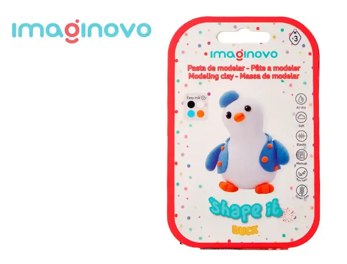 Imaginovo Set de Pasta para Modelar Colores Surtidos con Instrucciones Pingüino Imaginovo Set de Pasta para Modelar Colores Surtidos con Instrucciones Pingüino