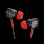 PowerA Auriculares Wired Earbuds para Nintendo Switch 2 - Negro y Rojo