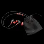 PowerA Auriculares Cableados Intraaurales para Nintendo Switch 2 con Micrófono Integrado - Diseño Negro y Rojo para Gaming