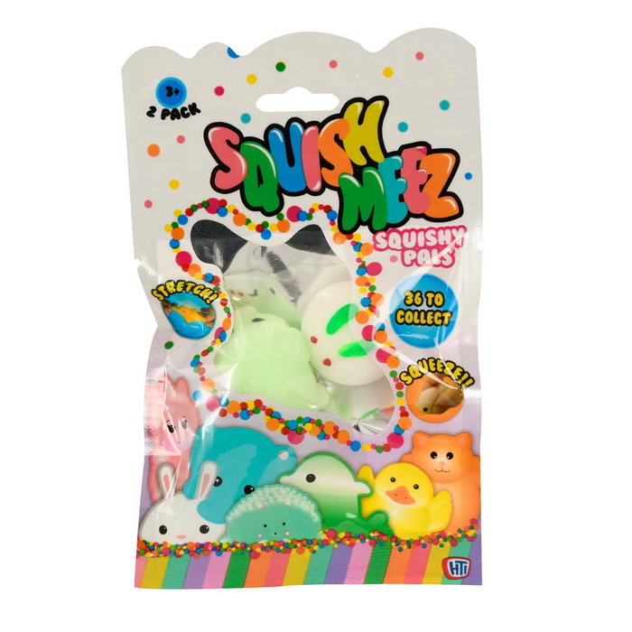 HTI Squish Meez Exp. 36 Uds Personajes Blanditos Coleccionables +3 Años HTI Squish Meez Exp. 36 Uds Personajes Blanditos Coleccionables +3 Años