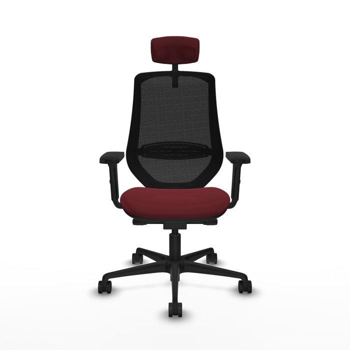 PIQUERAS Y CRESPO Silla de oficina Mardos con mecanismo Sincro/Traslack, Granate y Negro PIQUERAS Y CRESPO Silla de oficina Mardos con mecanismo Sincro/Traslack, Granate y Negro