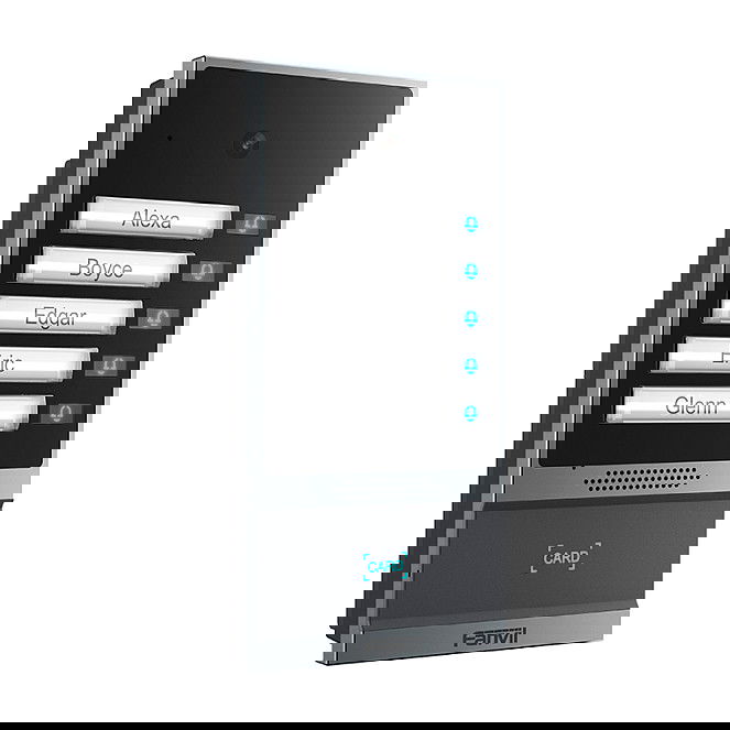 Fanvil i63 Videoportero SIP 2MP 1080p PoE RFID Color Aluminio IP67 IK07 Exterior