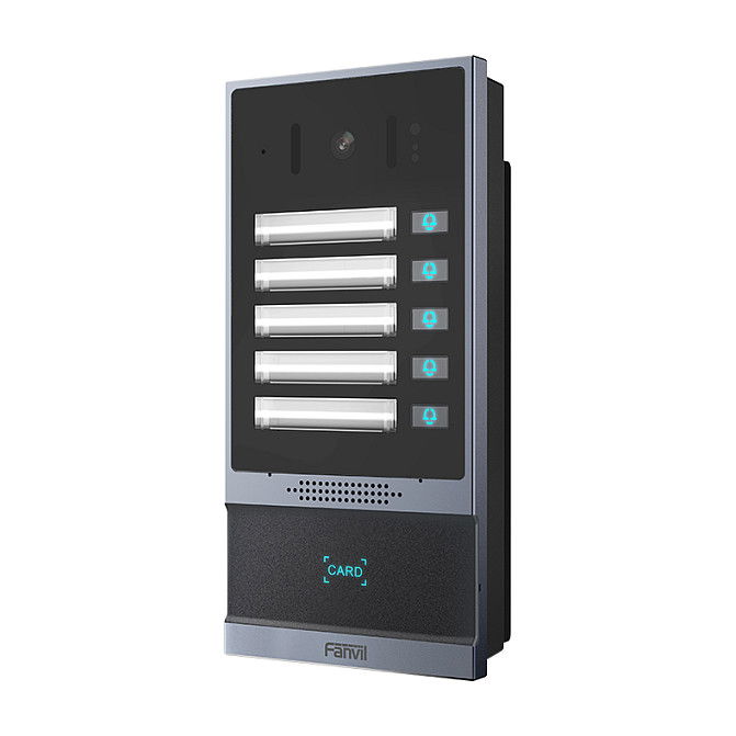 Fanvil i63 Videoportero SIP 2MP 1080p PoE RFID Color Aluminio IP67 IK07 Exterior