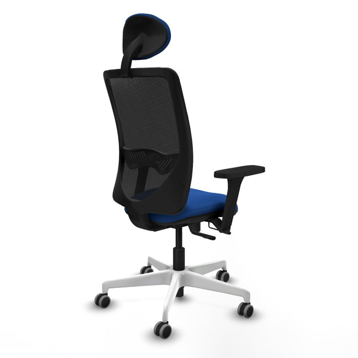 PIQUERAS Y CRESPO Silla de oficina Zulema Azul con Mecanismo Sincro/Traslack PIQUERAS Y CRESPO Silla de oficina Zulema Azul con Mecanismo Sincro/Traslack