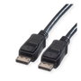 VALUE Cable DisplayPort 1.2 DP10M, 10 m, Macho-Macho, Resolución 4096x2560 60Hz, Plug and Play, Negro