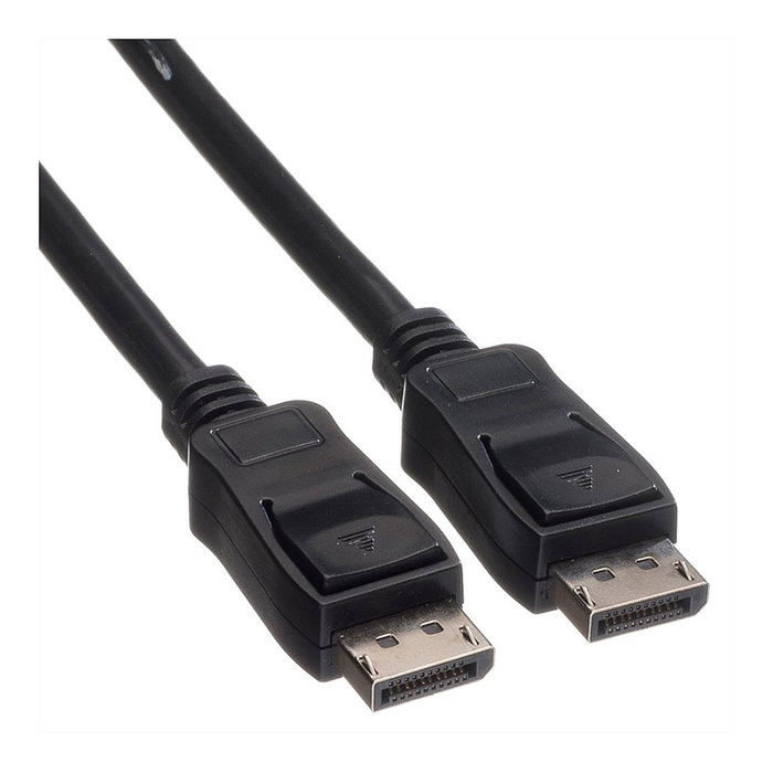 VALUE Cable DisplayPort 1.2 DP10M, 10 m, Macho-Macho, Resolución 4096x2560 60Hz, Plug and Play, Negro VALUE Cable DisplayPort 1.2 DP10M, 10 m, Macho-Macho, Resolución 4096x2560 60Hz, Plug and Play, Negro