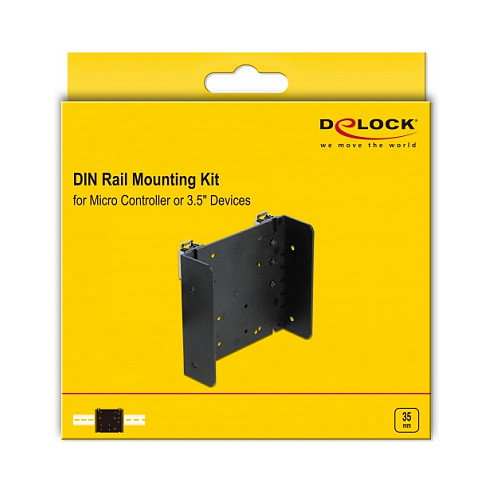 DeLOCK 66292 Kit de montaje para carril DIN
