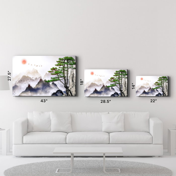 Wallity CAM-1019 - Pintura Decorativa de Vidrio Templado, 46 x 72 cm