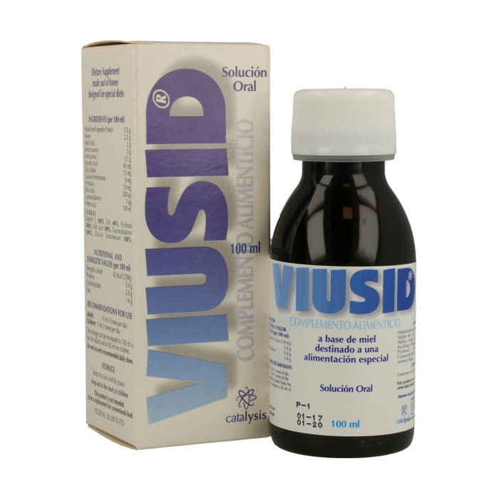 Catalysis Viusid 100 ml Complemento Alimenticio para el Sistema Inmunitario Catalysis Viusid 100 ml Complemento Alimenticio para el Sistema Inmunitario