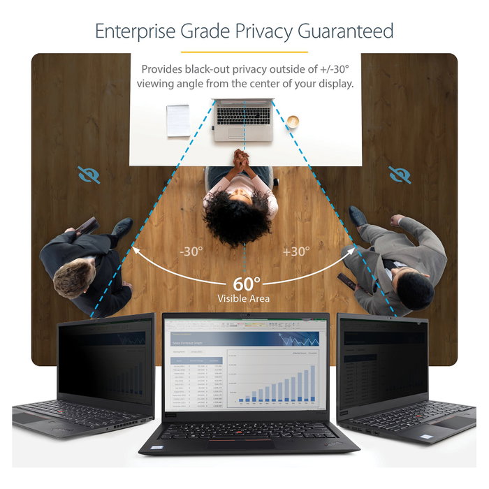 StarTech Filtro de Privacidad para Portátil 15,6 pulgadas 16:9 StarTech Filtro de Privacidad para Portátil 15,6 pulgadas 16:9