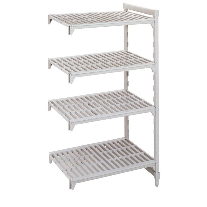 CAMBRO Estantería Premium con 4 estantes ventilados Blanco Moteado 134x50x180 cm CAMBRO Estantería Premium con 4 estantes ventilados Blanco Moteado 134x50x180 cm