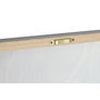 DKD Home Decor Cuadro Lienzo MDF 60x3x90 Flor Surtido de 2 piezas Azul y Dorado
