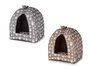 Mascow Gatera Mascota Huellas 2 Colores (Gris, Marron) 33x38x33 cm (Set de 6)