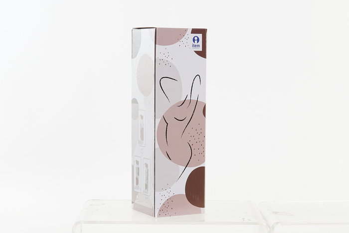 DKD Home Decor Botella Silueta Shengda Borosilicato Inox 550ml 6.5 x 23 x 6.5 cm (6 Unidades)